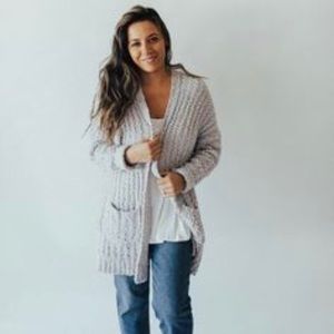 Carly Jean Los Angeles Ronnie Sweater Grey